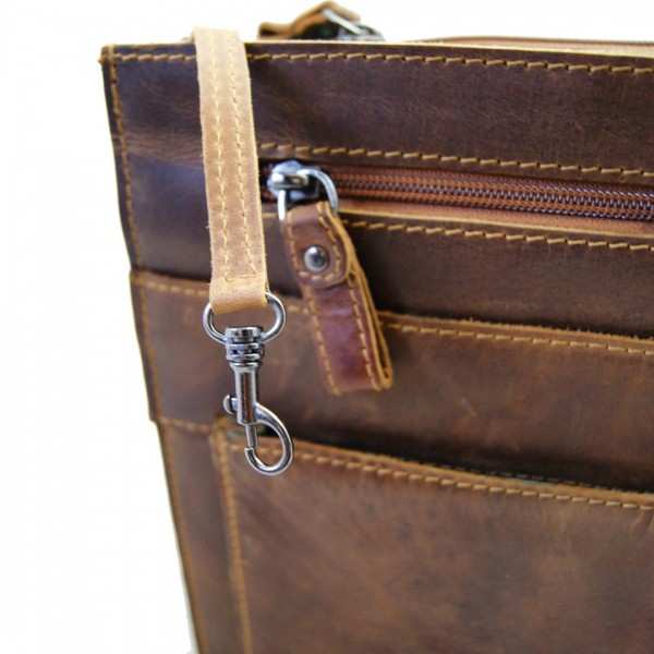 Aktentasche Leder braun Schlüsselhalter 630 Aktentasche Leder braun Schlüsselhalter 630