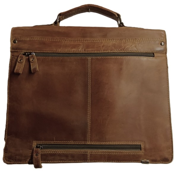 Große Aktentasche HEDIN aus Weideland-Leder - mit leichten Gebrauchspuren Große Aktentasche HEDIN aus Weideland-Leder - mit leichten Gebrauchspuren