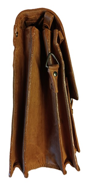 Große Aktentasche HEDIN aus Weideland-Leder - mit leichten Gebrauchspuren Große Aktentasche HEDIN aus Weideland-Leder - mit leichten Gebrauchspuren