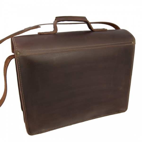 Große Aktentasche Herren braun Rückansicht 8086-30 Große Aktentasche Herren braun Rückansicht 8086-30