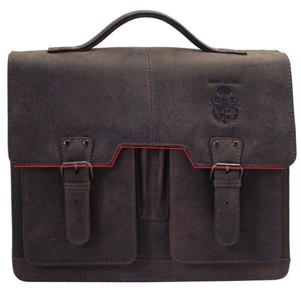 Aktentasche Eiffel mit gerader Klappe Aktentasche-Eiffel-Deckelform