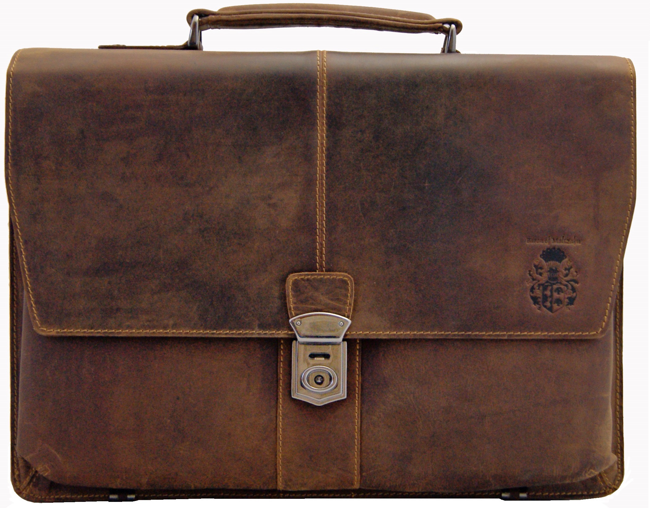 Aktentasche mit Leiterschloss Aktentasche Platon mit ein Punkt Verschluss Leiterschloss f