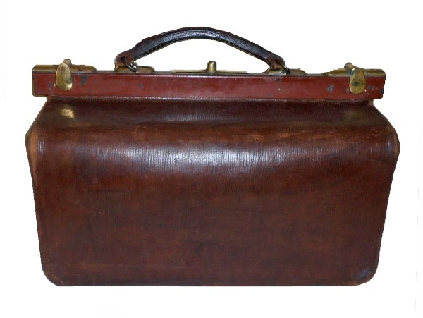 Alte klassische Doktortasche Doktortasche-alt