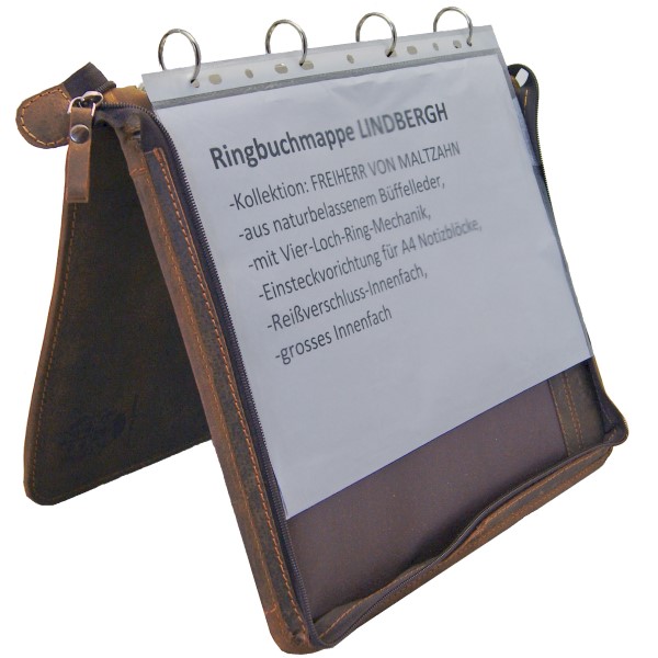 Konferenzmappen Ringbuchmappen aus Leder im A4 Format Konferenzmappen Ringbuchmappen Leder A4