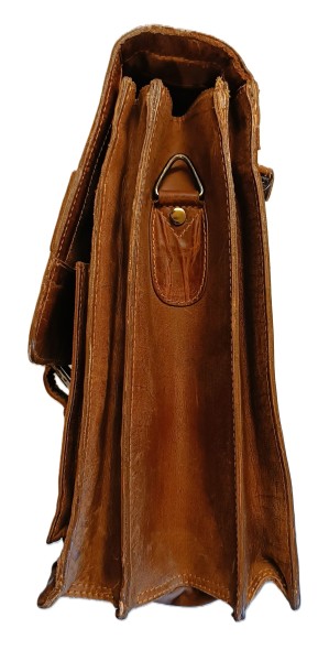 Große Aktentasche HEDIN aus Weideland-Leder - mit leichten Gebrauchsspuren Große Aktentasche HEDIN aus Weideland-Leder - mit leichten Gebrauchsspuren