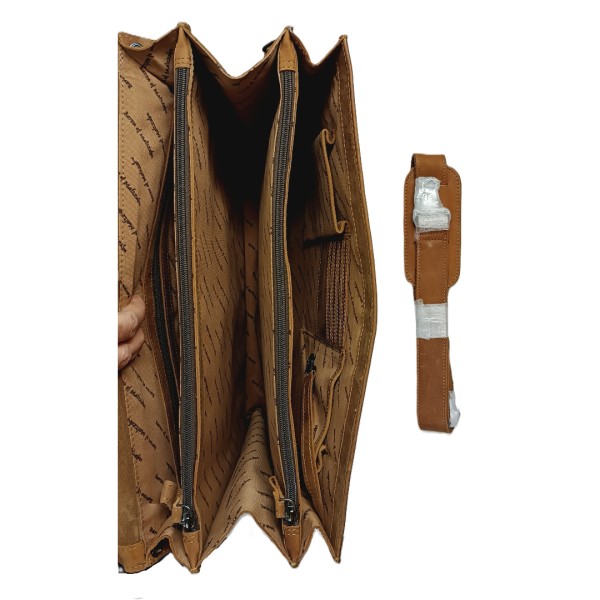 Große Aktentasche HEDIN aus Weideland-Leder - mit leichten Gebrauchsspuren Große Aktentasche HEDIN aus Weideland-Leder - mit leichten Gebrauchsspuren