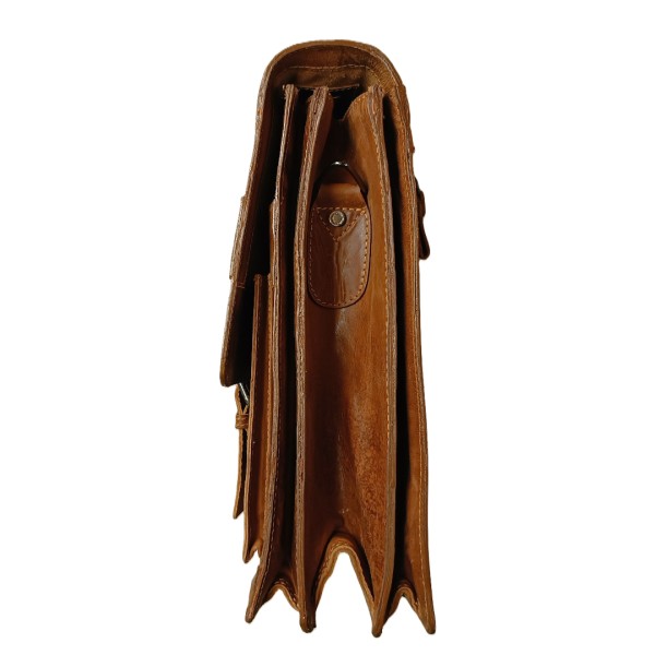 Große Aktentasche HEDIN aus Weideland-Leder - mit leichten Gebrauchsspuren Große Aktentasche HEDIN aus Weideland-Leder - mit leichten Gebrauchsspuren