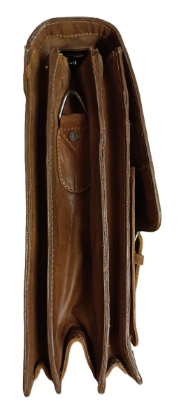 Große Aktentasche HEDIN aus Weideland-Leder - mit leichten Gebrauchsspuren Große Aktentasche HEDIN aus Weideland-Leder - mit leichten Gebrauchsspuren