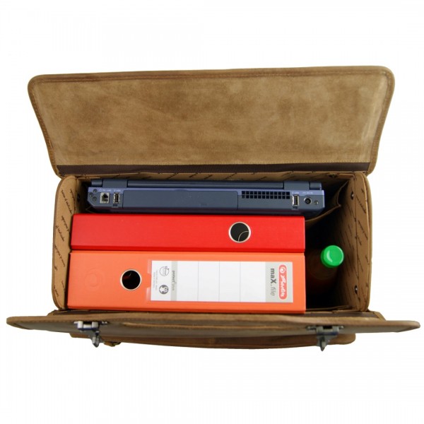Pilotenkoffer leder braun Ordner Laptop 601 Pilotenkoffer leder braun Ordner Laptop 601