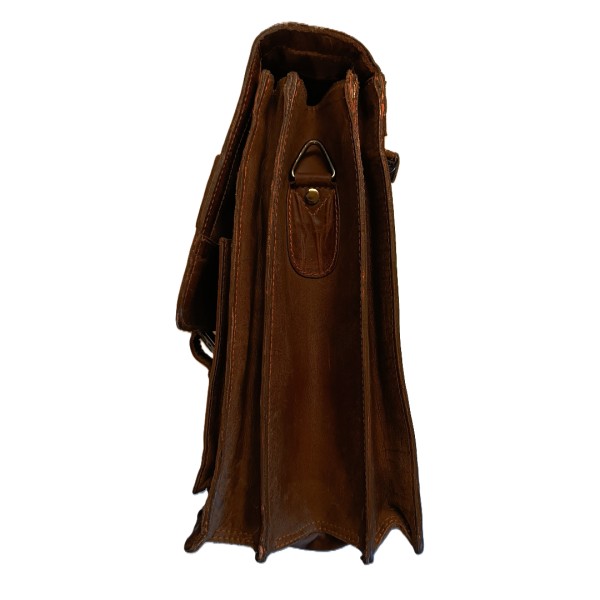 Große Aktentasche HEDIN aus Weideland-Leder - mit leichten Gebrauchsspuren Große Aktentasche HEDIN aus Weideland-Leder - mit leichten Gebrauchsspuren